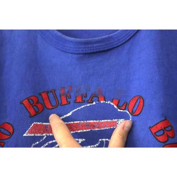 Vintage New York Buffalo Bills Football Champion T Shirt XL - Picture 3 of 6